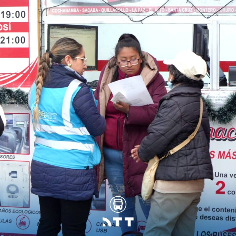 La ATT realiza operativos en terminales del país para evitar cobros de pasajes excesivos.