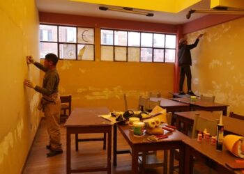 Las cuadrillas trabajan los fines de semana