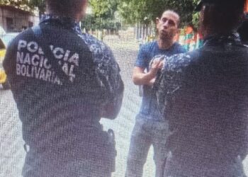 La última foto del gendarme antes de ser detenido