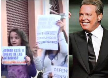 Fanáticos del cantante Luis Miguel piden la devolución de su dinero tras suspensión del concierto.