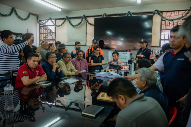 Reunión del Comité de Transporte de Cochabamba.