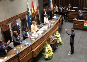 Barrientos asegura que CC no apoyará la reelección de Andrónico en el Senado