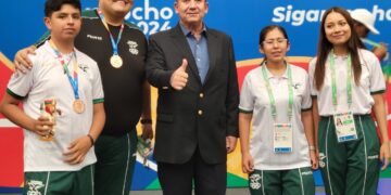 Zambrana y Ticona suman dos bronces para Bolivia en los Bolivarianos