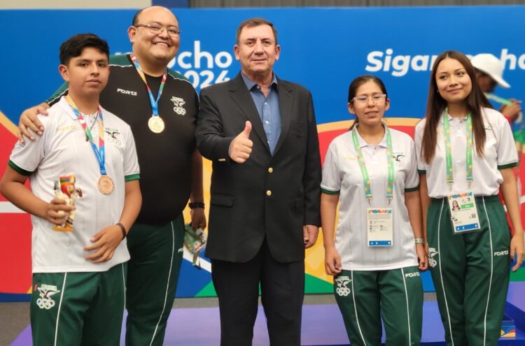 Zambrana y Ticona suman dos bronces para Bolivia en los Bolivarianos