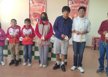 Medrano y Martínez triunfan en la modalidad Blitz del Nacional de Potosí