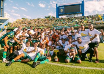 Aldosivi de Mar del Plata regresa a primera división del fútbol argentino