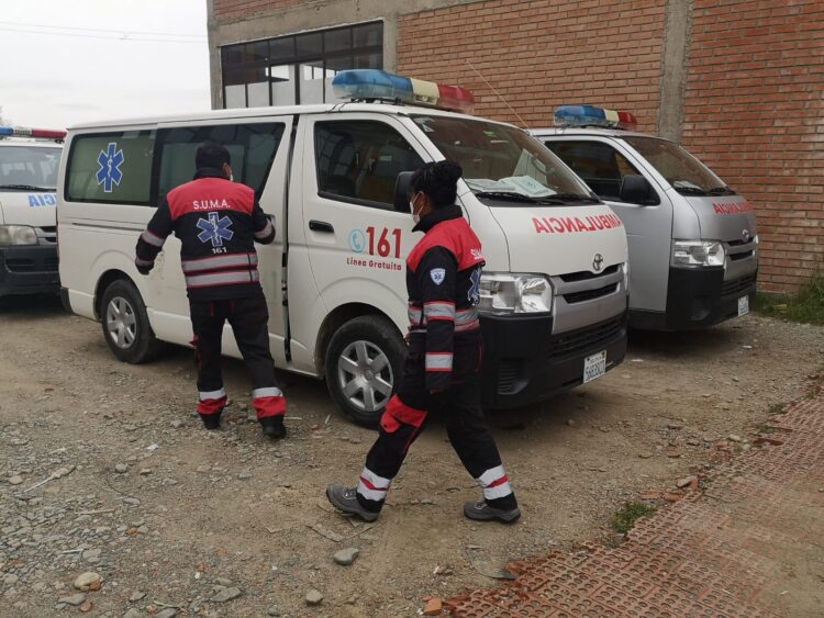 En 2024, el servicio de ambulancias SUMA 161 atendió 439 emergencias en El Alto