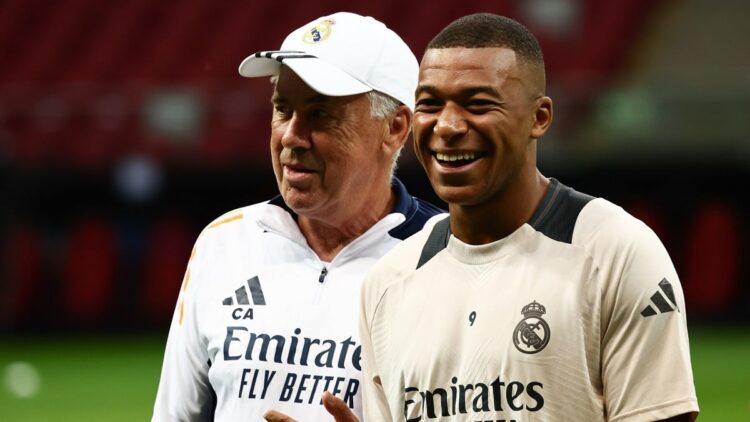 Ancelotti asegura que el periodo de adaptación de Mbappé se ha acabado