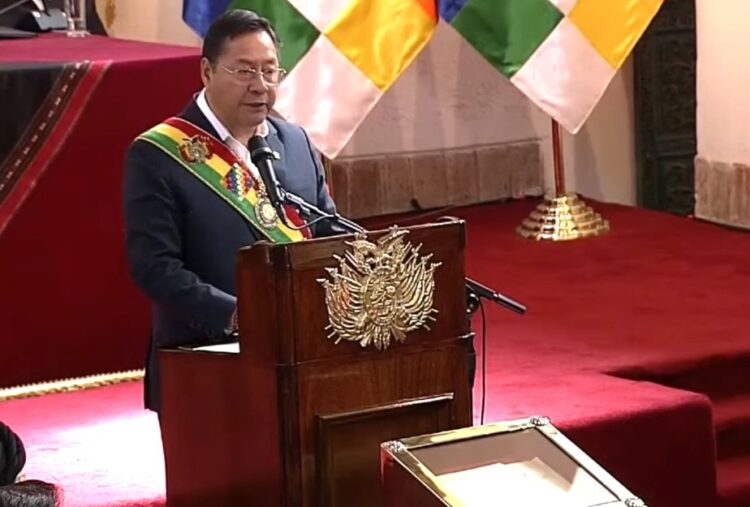 El presidente Luis Arce anunció el referéndum el 6 de agosto en Sucre.