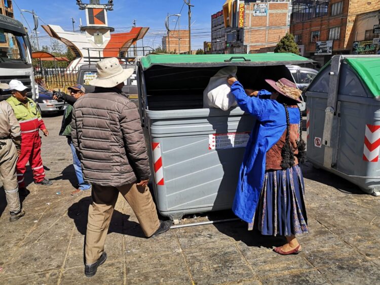 El Alto generó más basura esta Navidad