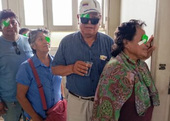 La campaña se realizó en Cobija, Pando. Foto: Ministerio de Salud.