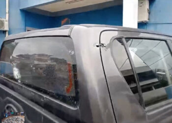 La camioneta en que viajaba Evo Morales tiene 14 impactos.