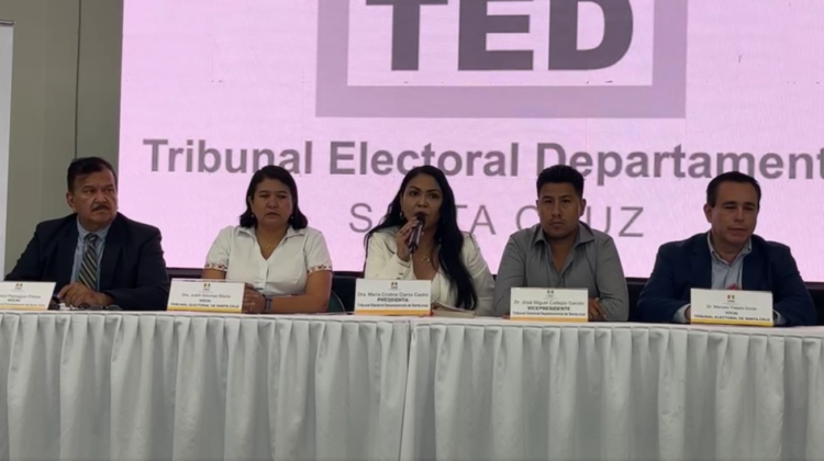 Vocales electorales descartan intervención policial y fiscal del centro de cómputo de Santa Cruz