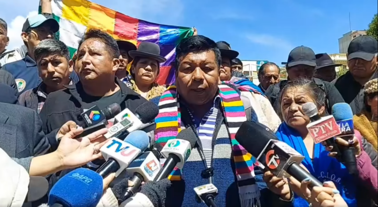 Por el alza de precios, Pacto de Unidad evista anuncia movilizaciones desde enero