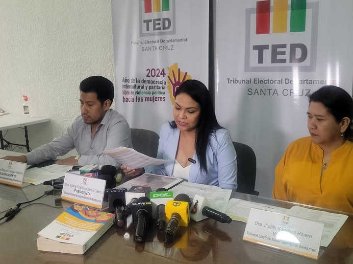 TED de Santa Cruz concluye cómputo y anuncia ganadores