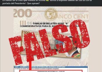 Claure publica una imagen falsa sobre Arce y luego se corrige: ‘Me alegro que no sea verdad’