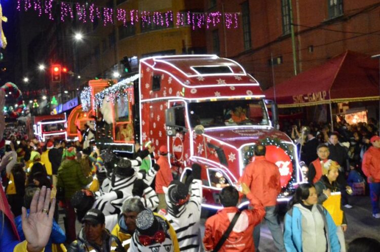 La Alcaldía de La Paz anuncia el tradicional desfile navideño y de carros alegóricos