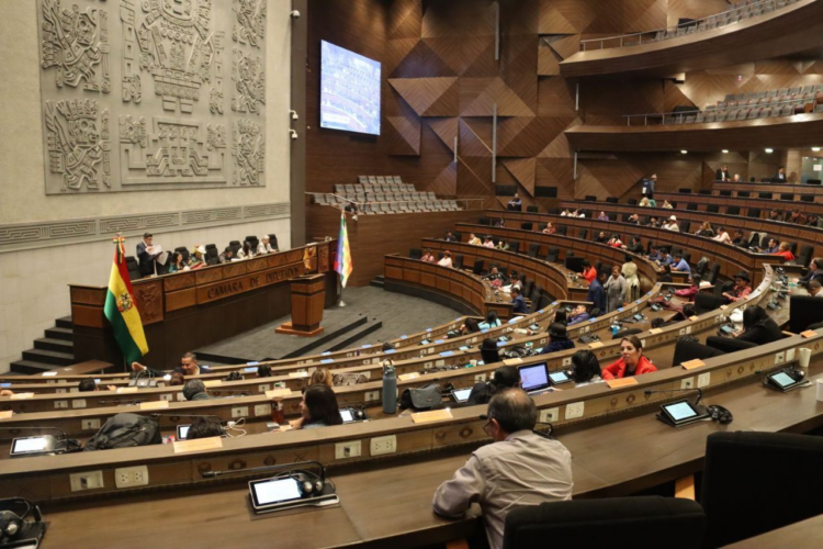 Se reinstala la sesión de elección de la directiva de Diputados