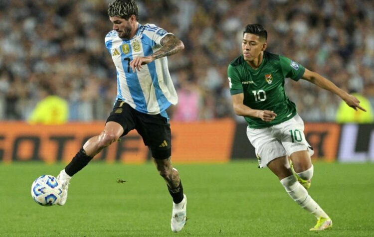 De Paul: ‘(Bolivia) tiene que soñar con jugar la Copa del Mundo’