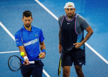 Djokovic lanza temporada en Brisbane con victoria en dobles junto a Kyrgios