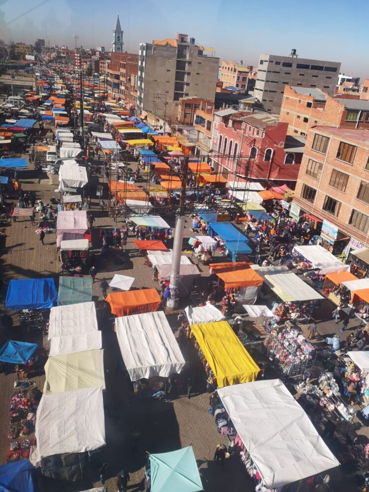 Las ferias no pueden pasar de las 17.00 este sábado en El Alto