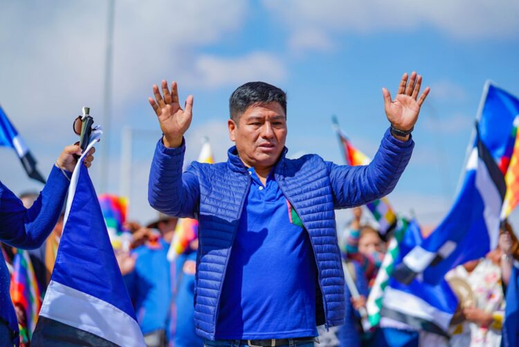 El MAS alista su festejo en la plaza Murillo: ‘Se viene la renovación’, dice García