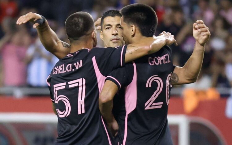 Luis Suárez anota doblete en triunfo de Inter Miami ante Chicago Fire