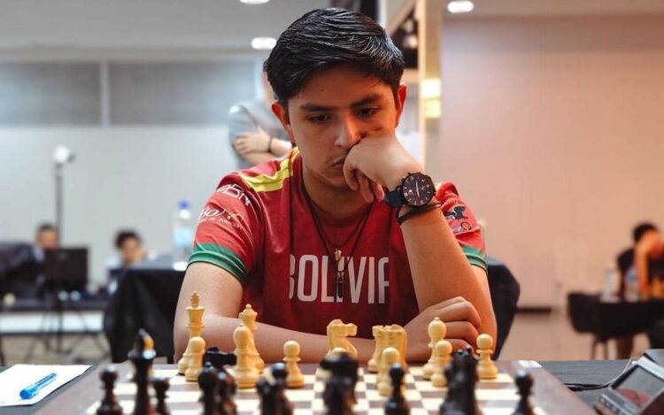 Peligra la presencia del bicampeón nacional Licael Ticona en la Olimpiada Mundial de ajedrez