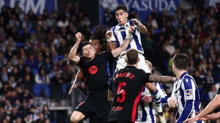 El Barça naufraga ante la Real Sociedad sin un solo disparo a portería