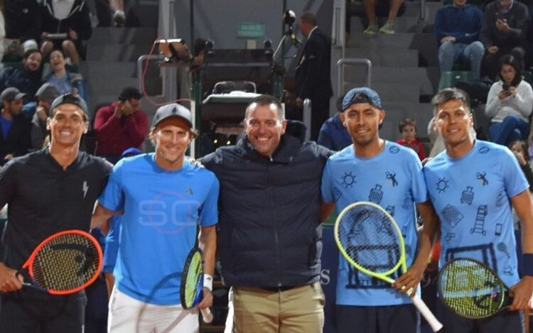 Zeballos y Arias derrotan a Forlán y Coria en el Uruguay Open