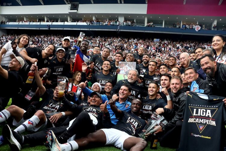Liga de Quito se consagra bicampeón del fútbol ecuatoriano