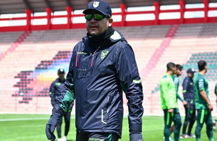 DT Villegas busca concretar un amistoso para Bolivia en enero
