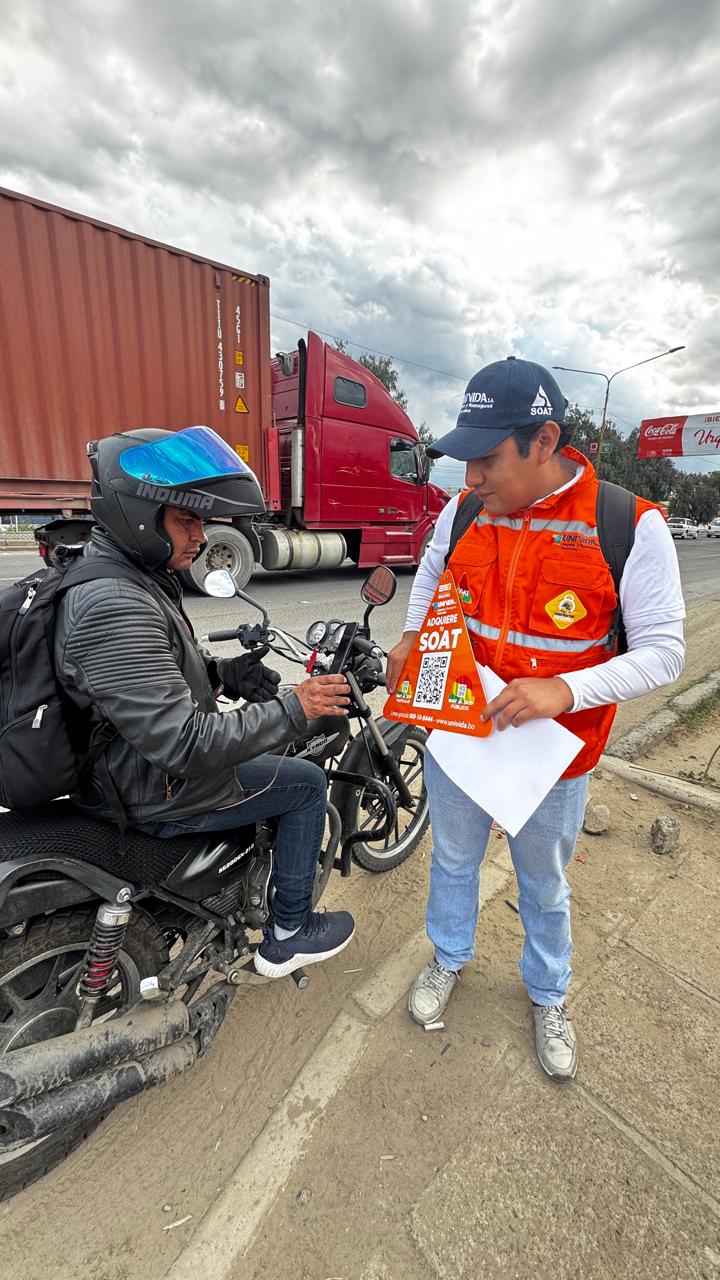 La venta del SOAT 2025 alcanzó a solo el 41%.