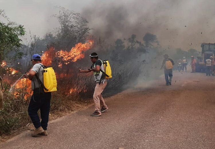 Beni se declara en desastre por los incendios y sequía