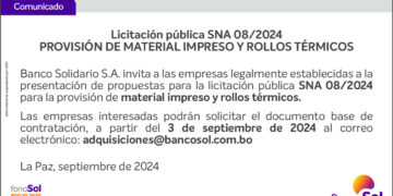 COMUNICADO