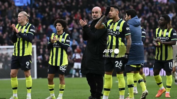 Manchester City, derrotado por el Aston Villa (2-1), agrava su crisis