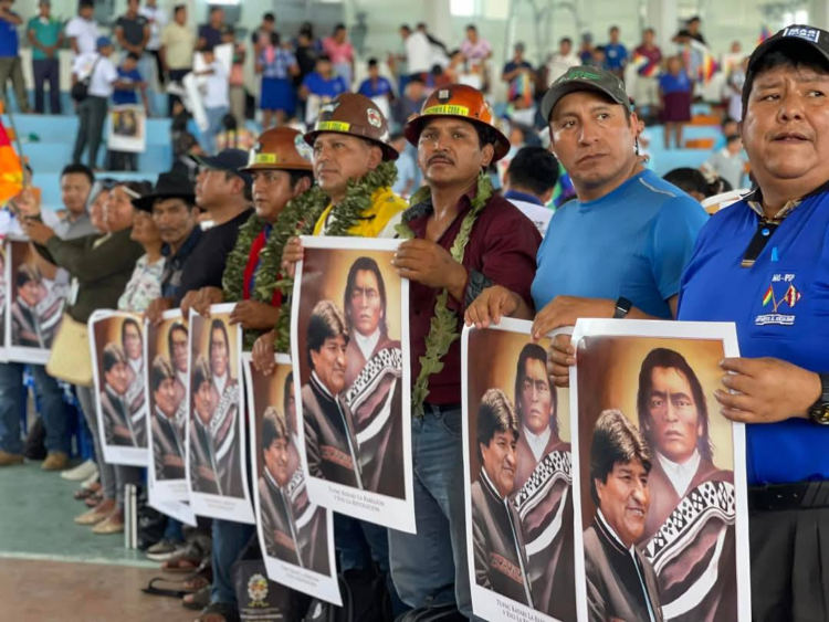 Morales vuelve a agradecer por el resguardo de sus afines ‘para salvarle la vida’