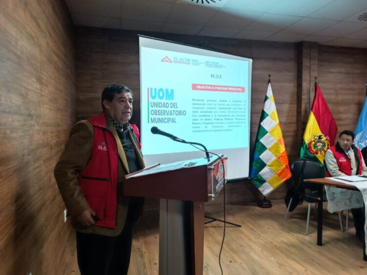 El Alto estrena su propio Observatorio de Seguridad Ciudadana