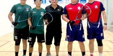 Bolivia brilla en el Mundial de Ráquetbol Junior en Guatemala