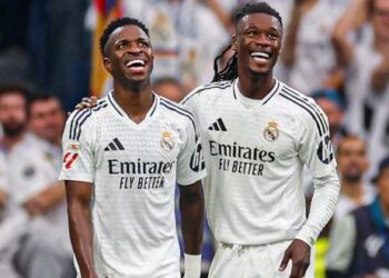Real Madrid golea con triplete de Vinicius pero pierde a Militao