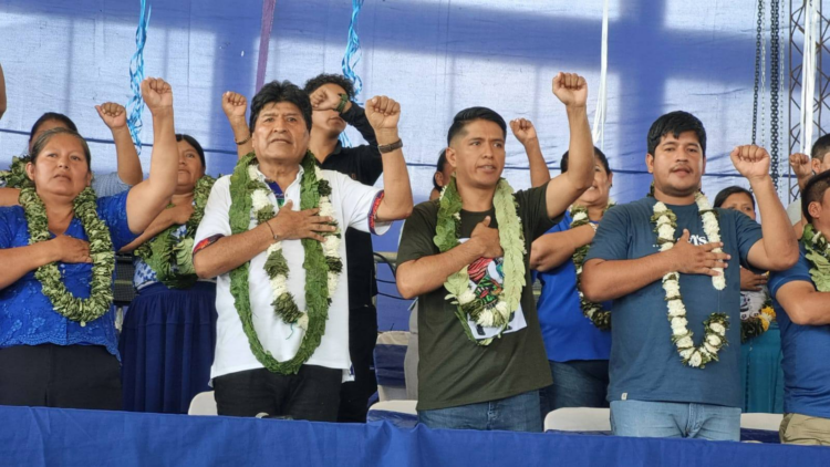 Rodríguez se somete a decisiones ‘orgánicas’ y dice que Morales es el candidato del Trópico
