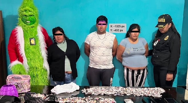 El agente Grinch ayudó a detener a los narcotraficantes