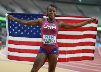 Sha’Carri Richardson se venga de Julien Alfred en los 100 m en Zúrich