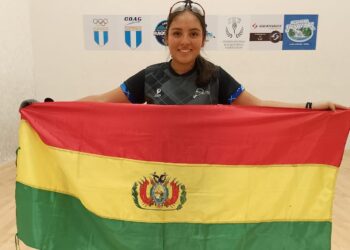 Bolivia reafirma su liderazgo en el raquet con Villarroel