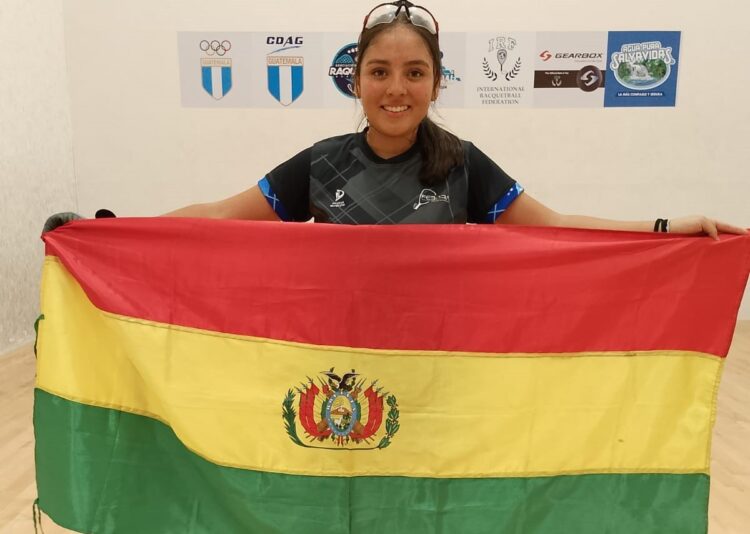 Bolivia reafirma su liderazgo en el raquet con Villarroel