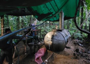La FELCN destruye un megalaboratorio que producía entre 120 a 150 kilos de cocaína por día