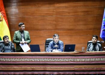 Choquehuanca reprograma la sesión para designar comisión del receso legislativo