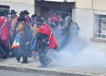 Defensor del Pueblo lamenta uso indiscriminado de gases en enfrentamiento con campesinos