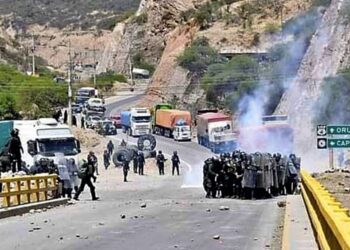 Luego de enfrentamientos en Capinota, reportan tres policías heridos