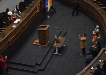 Yujra es posesionado presidente de Diputados luego de una polémica y bochornosa sesión